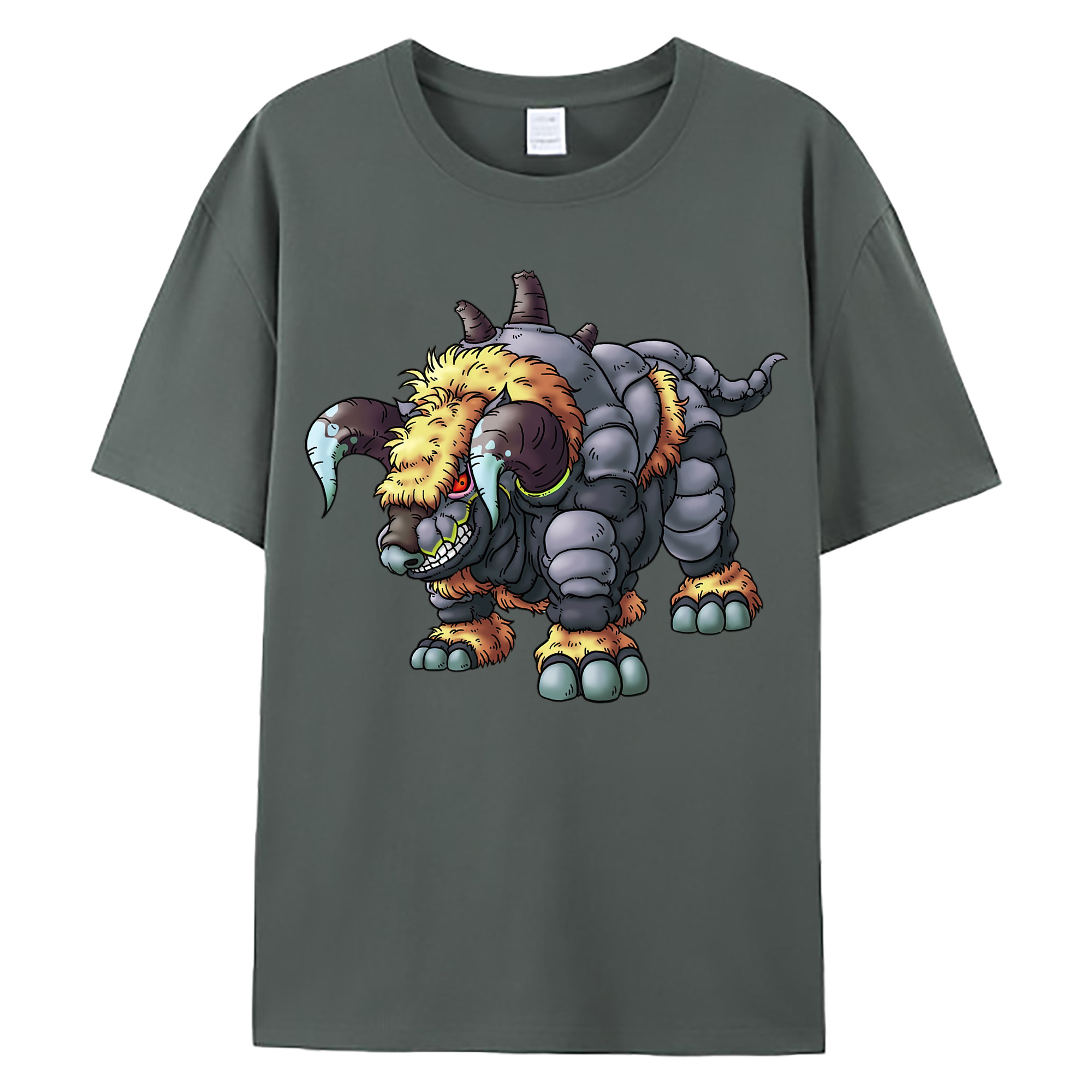 （画像用） ドラゴンクエスト Doragon Kuesuto Dragon Quest 綿100％ メンズ半袖Tシャツ｜肌触りやわらか＆通気性